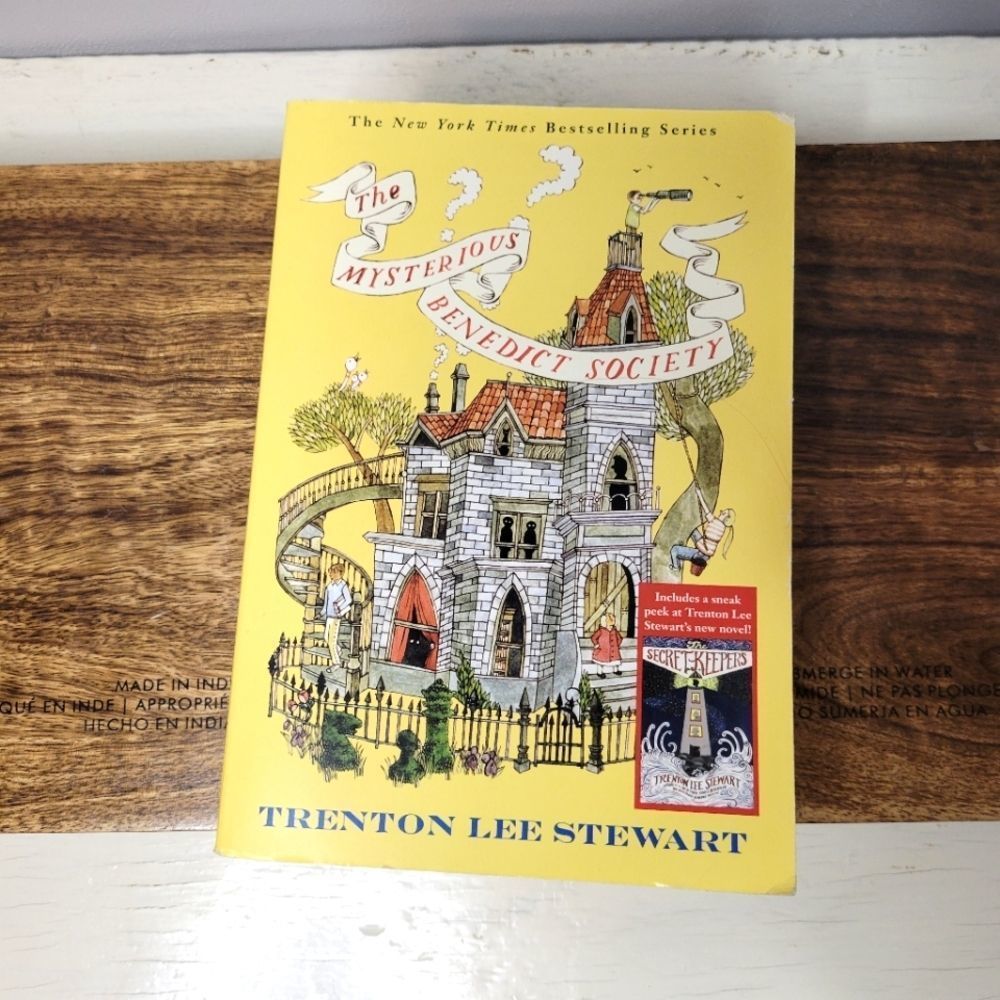 3/$20 The Mysterious Benedict Society Book 1 Trenton Lee Stewart Teen Fiction